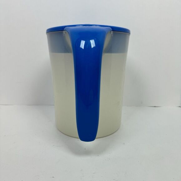 Mr Coffee Iced Tea Maker 3 Quart Replacement Blue Rectangular Pitcher + Lid Only - Picture 4 of 8